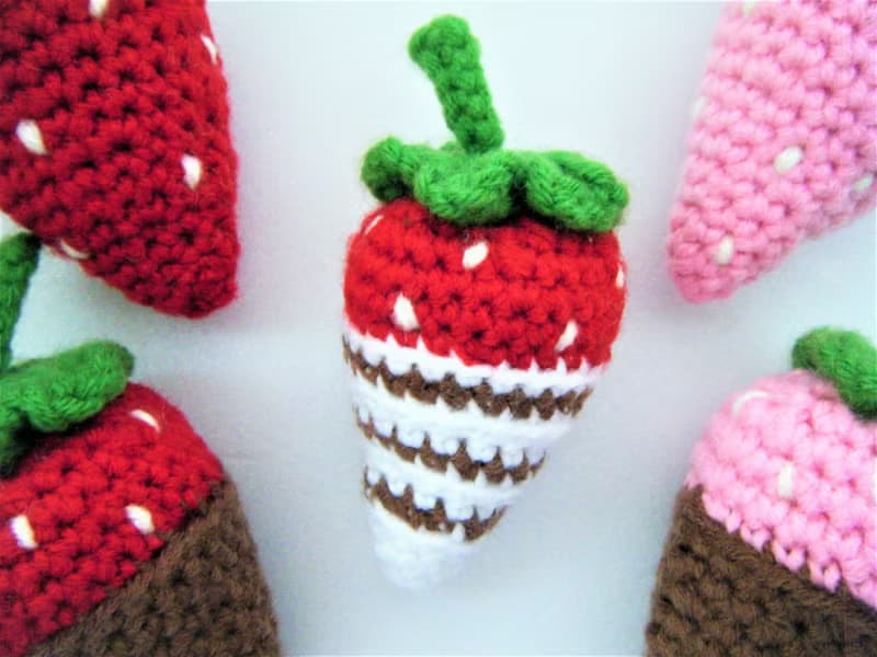 毛線編織貓草玩具 貓咪玩具 貓薄荷 巧克力草莓