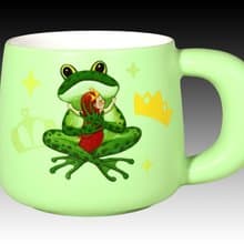 幾米 擁抱 日日馬克杯 青蛙(菓綠釉)