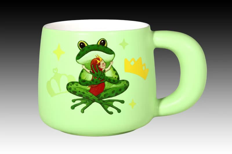 幾米 擁抱 日日馬克杯 青蛙(菓綠釉)