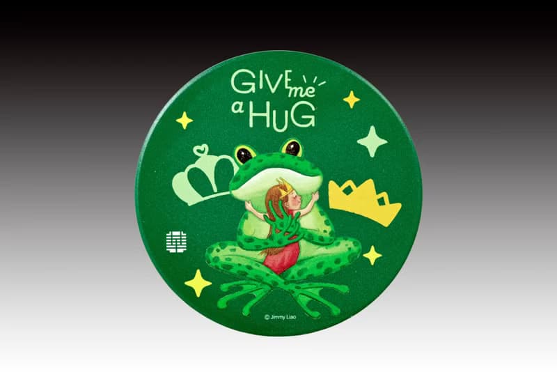 幾米 擁抱 日日馬克杯 青蛙(菓綠釉)