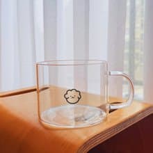 【24H出貨】沙拉碗 玻璃碗 甜點 水果 有把手