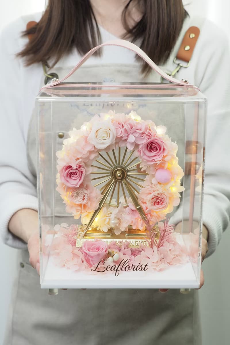 情人節禮物 Leaflorist 日本永生花摩天輪 - 3色可選