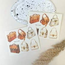 Handbag deco sticker (anns note)