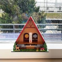 Kikkerland  DIY 瑞士小屋氣象濕度計