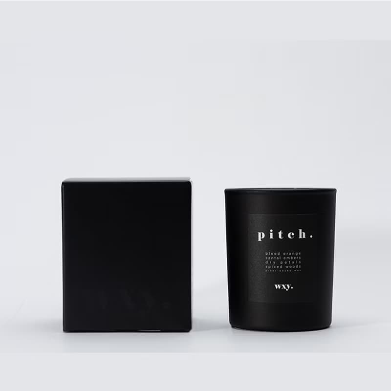 【福利展示品】英國 wxy 經典黑蠟燭- pitch. 血橙 & 檀香木