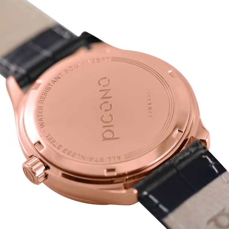 【PICONO】編織三眼多功能系列手錶 / BK-4005