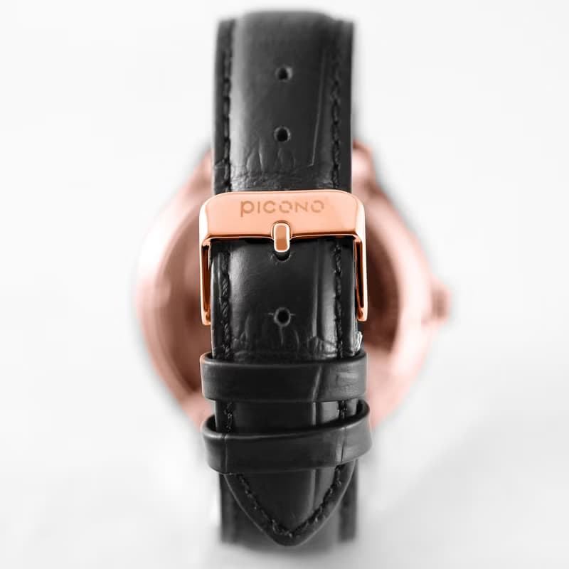 【PICONO】編織三眼多功能系列手錶 / BK-4005