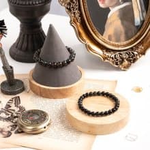 【SIO Crystal希奧水晶】黑曜石素色手鍊