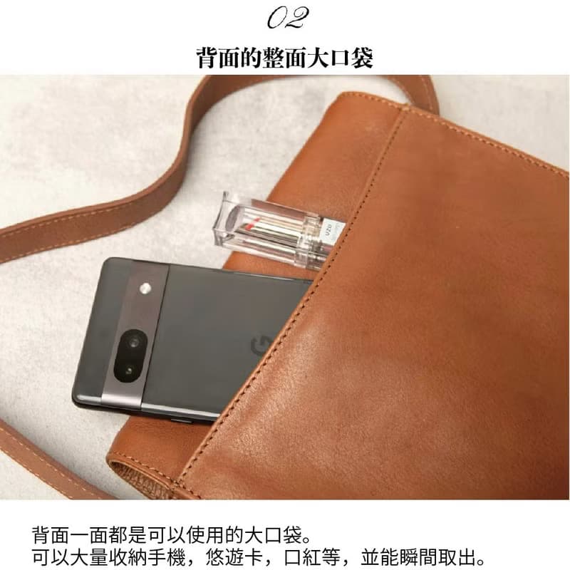 單肩包 手提包 女 2Way 收納 大容量 迷你 金屬扣 復古 皮革