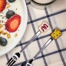 韓系早餐叉匙4入組