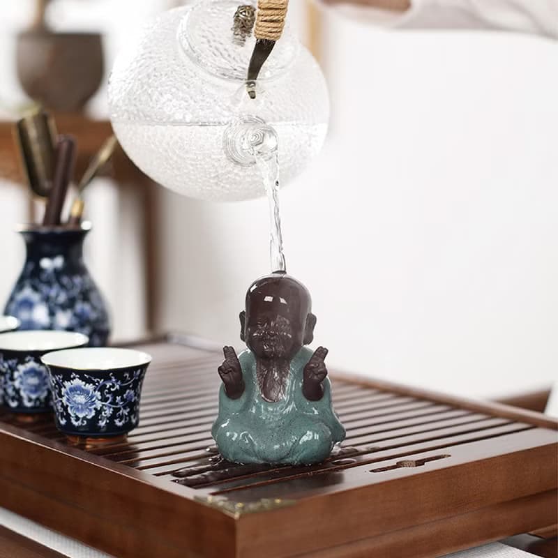 紫砂茶寵 | 茶寵 | 小和尚 | 桌飾 | 小沙彌 | 萌寵