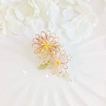 春夏 雛菊髮夾 小清新髮夾   胸針 纏花 春仔花