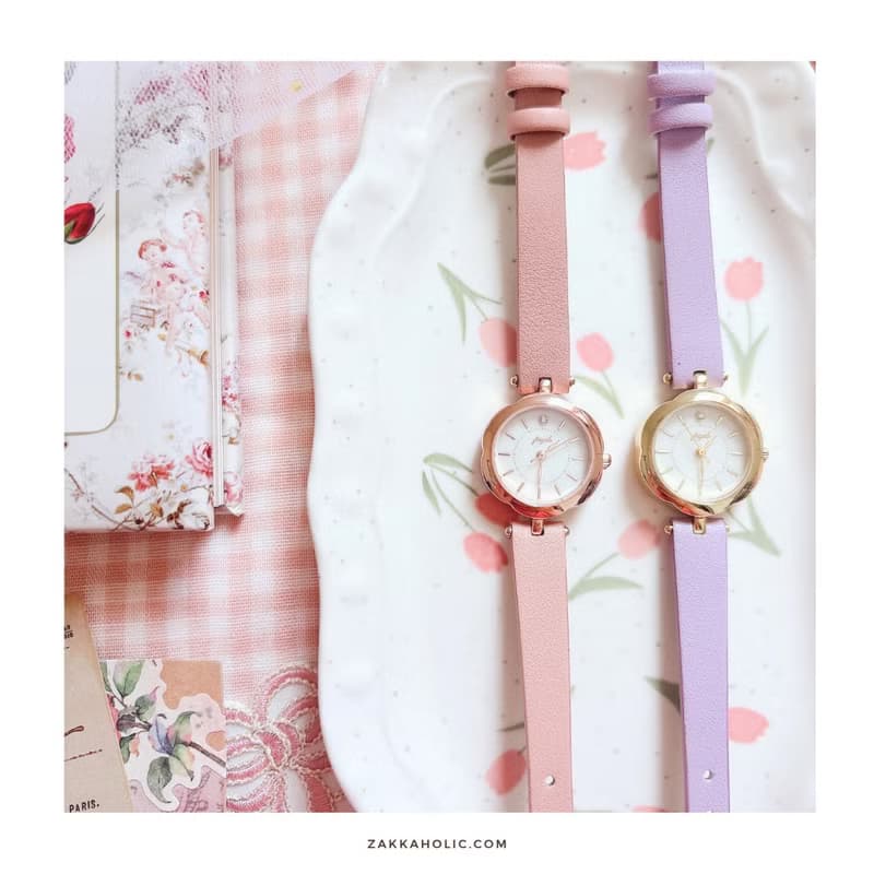 It's your time to bloom 花形錶盤手錶 Flower Watch