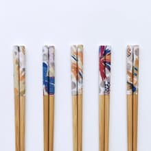 蕨美食光竹筷-5雙組/系列2|餐具 環保 廚房 餐桌 禮物 婚禮 畢業