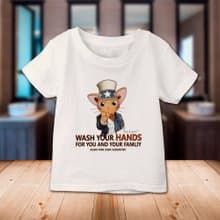 Wash Your Hands T恤-小孩款