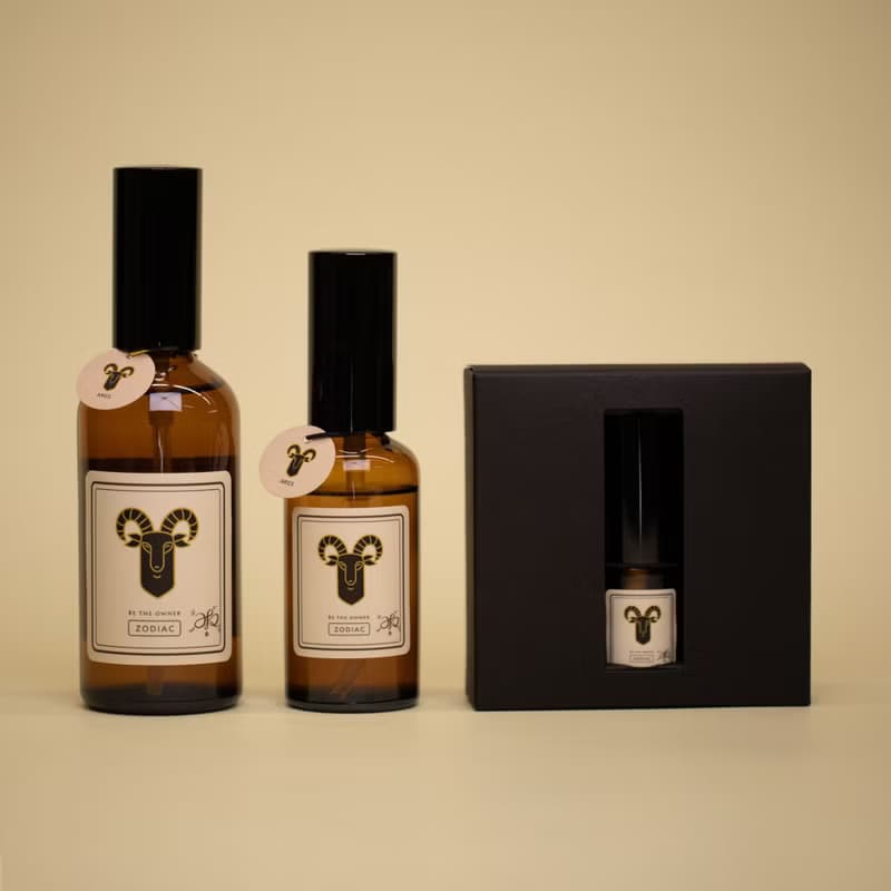 精油香氛噴霧 12星座-牡羊座 Aries-迷迭香,佛手柑,薰衣草,雪松