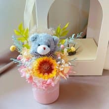 蒔漫花間—向日暖語 索拉花 永生花 畢業禮物 生日禮物