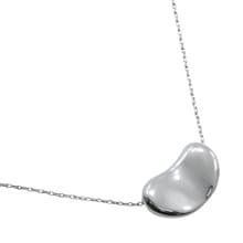 【日本直送】ティファニー TIFFANY&Co. ビーン ネックレス エルサ・ペレッティ シルバー925 約6.6g レディース【中古】