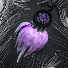 Purple black Girly Dreamcatcher Driving Test Pass Gift First Car Accessory Girl