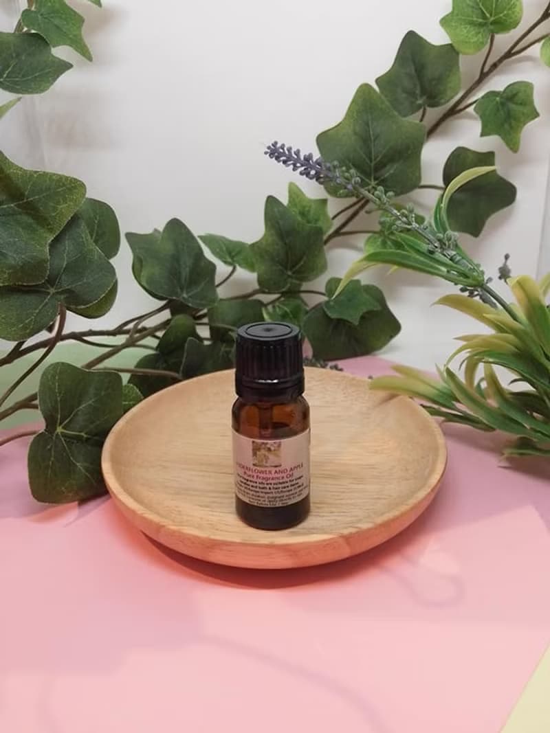 造型擴香石配香薰油(接骨木花和蘋果)