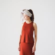 ByTheSea T Back Tank - Chocolate