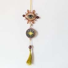 Stained glass ornament, Glass home décor