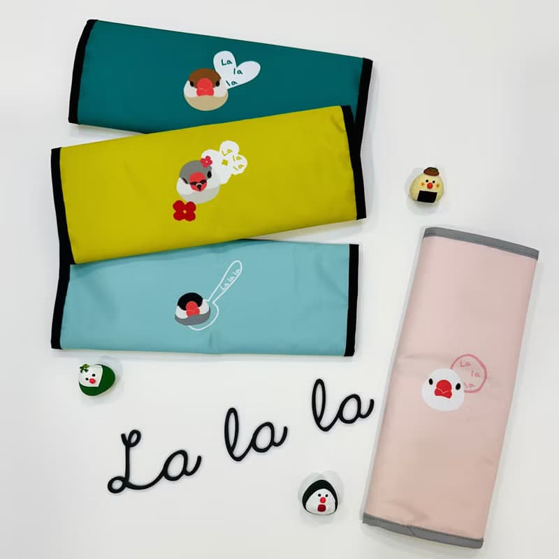 甜點文鳥 防水餐具收納袋