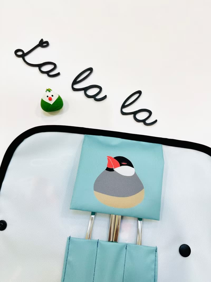 甜點文鳥 防水餐具收納袋