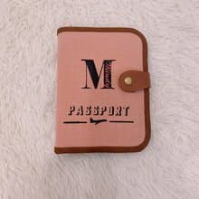 刺繡英文字母護照套  結婚 情人節 畢業 出國旅行 交換禮物 護照
