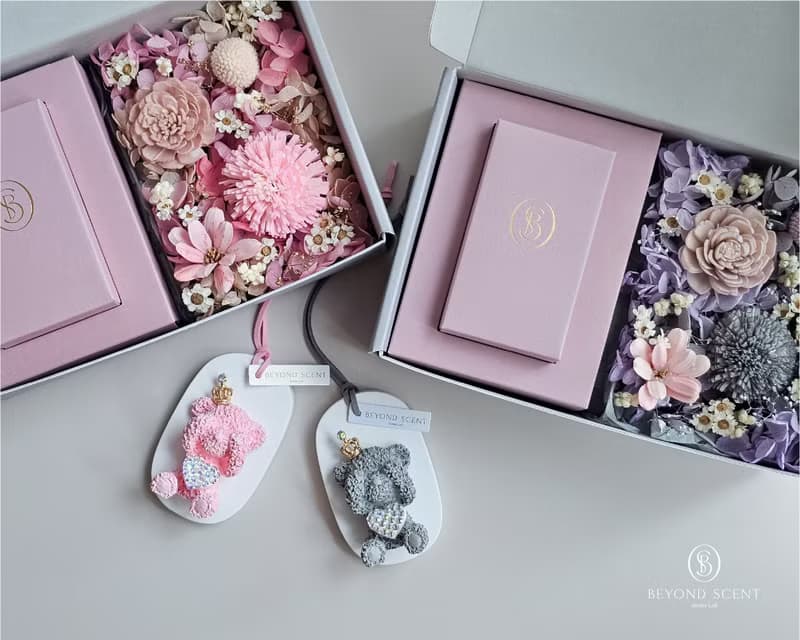 【情人節】情人小熊香氛花盒