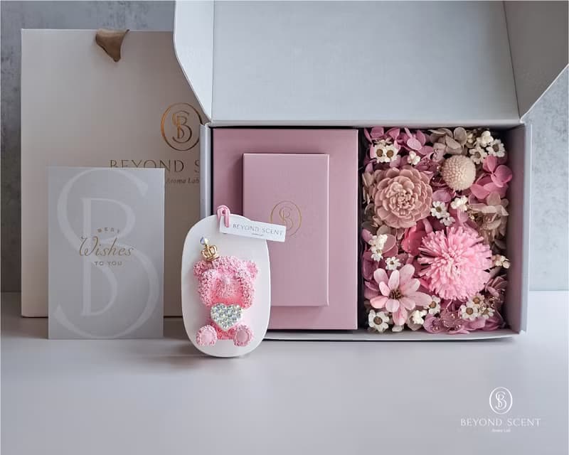 【情人節】情人小熊香氛花盒