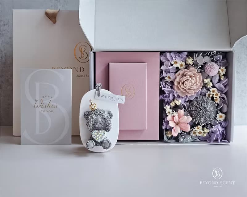 【情人節】情人小熊香氛花盒