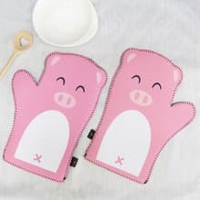 動物派對多功能護手套—嫩豬(一對入/附贈輕型切割墊)