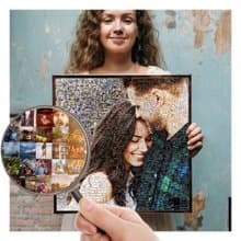 Photo Collage for 5 Year Anniversary, 5 Year Wedding Anniversary Gift For Him