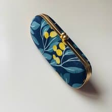 黃菓子眼鏡盒/筆盒/首飾盒