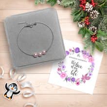 18k白金Akoya珍珠可調手鍊 浪漫珍珠 珍珠手鈪 愛情手鍊 珠珠手鍊