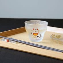 90cc【日本ADERIA】人氣吉祥物 招財貓 招福杯