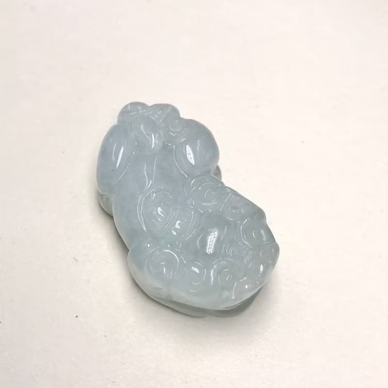 【招財神獸】冰種翡翠戰神貔貅| 天然緬甸玉翡翠 | 送禮