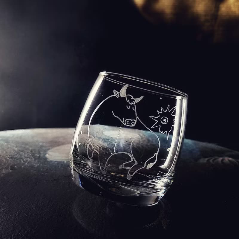 【星座個性杯】客定手雕 搖擺杯 烈酒/調酒杯 雕圖/免費刻字