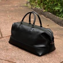 Leather Duffel Bag for Men, Leather Weekender Bag