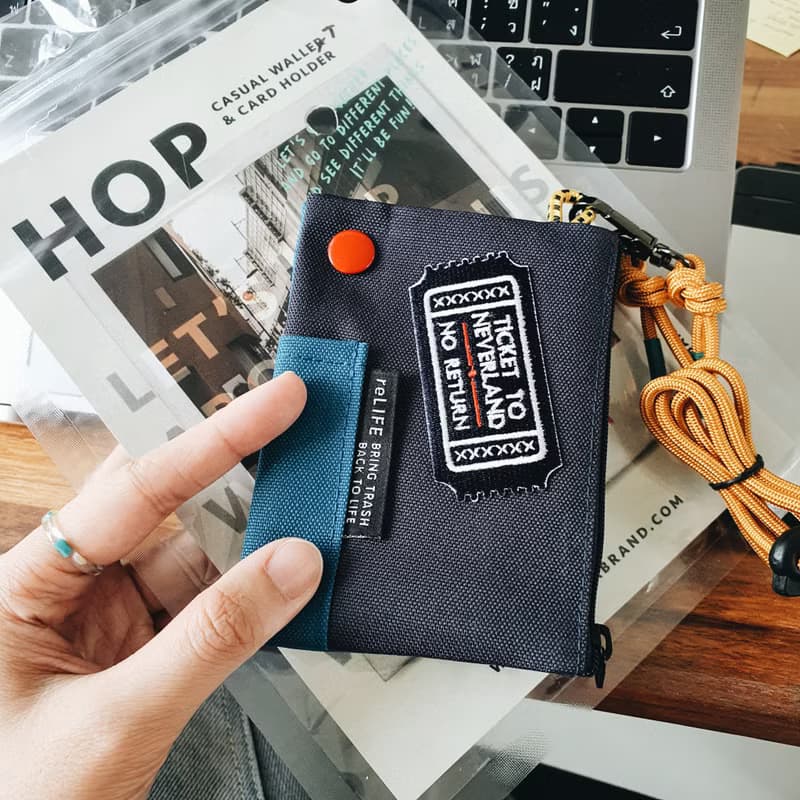 Hop relife charcoal wallet
