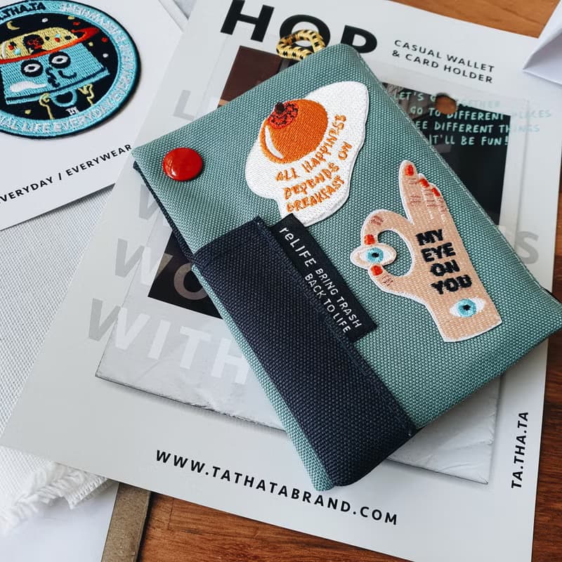 Hop relife charcoal wallet