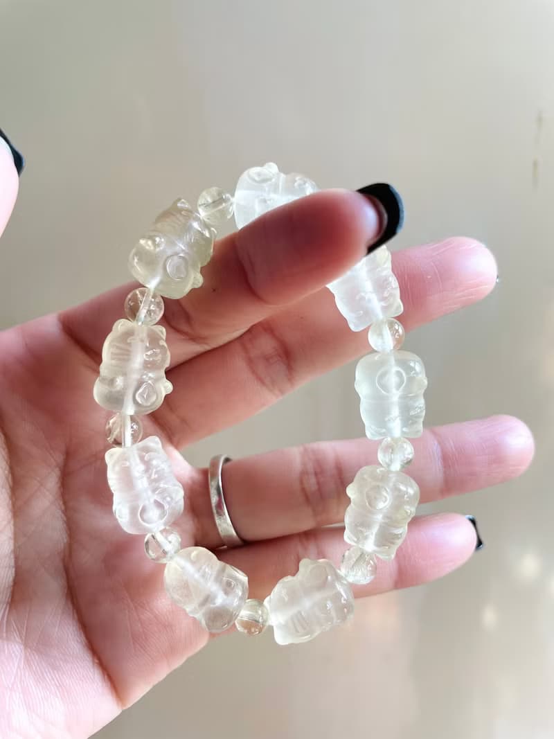 商人之石 吸引財富【檸檬黃水晶招財貓設計手串】稀缺品/一物一拍