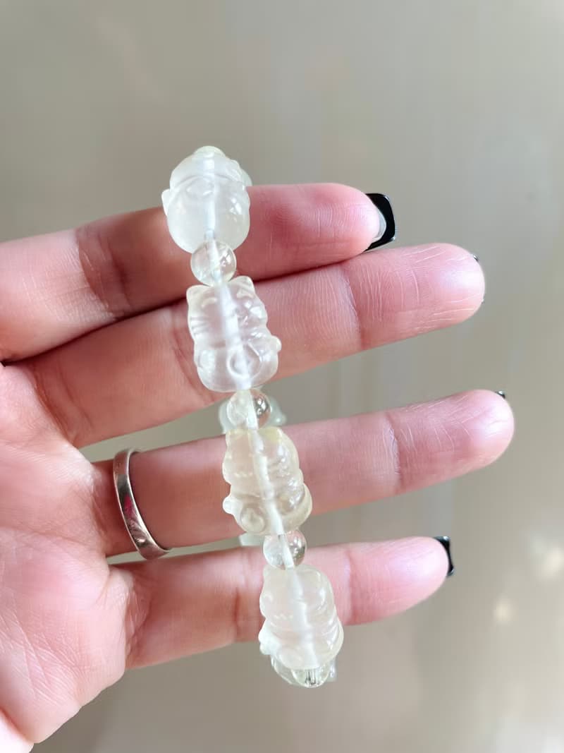 商人之石 吸引財富【檸檬黃水晶招財貓設計手串】稀缺品/一物一拍