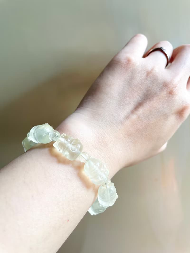 商人之石 吸引財富【檸檬黃水晶招財貓設計手串】稀缺品/一物一拍