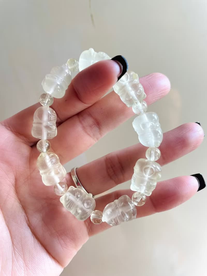 商人之石 吸引財富【檸檬黃水晶招財貓設計手串】稀缺品/一物一拍