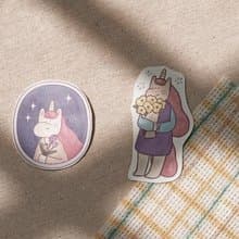 獨角獸 | 防水大貼紙