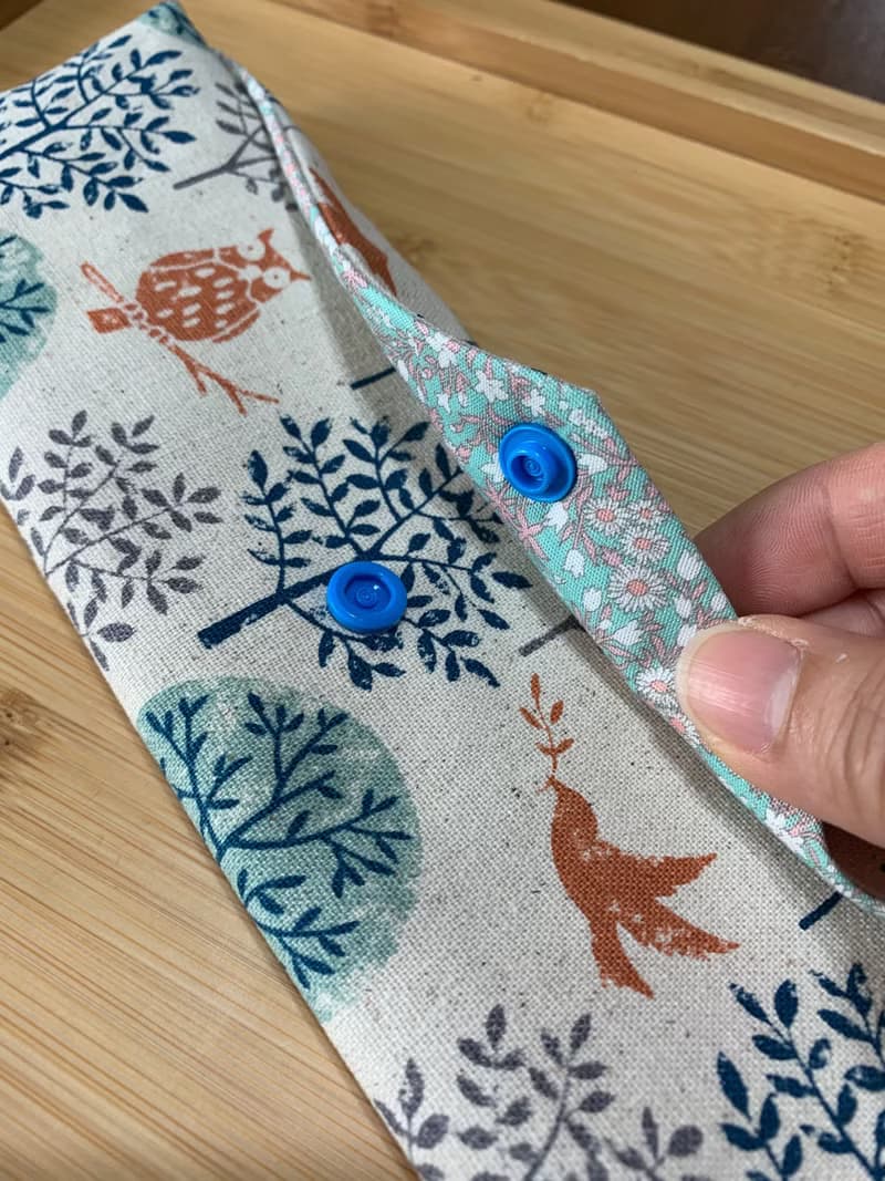 文青風環保純棉筷袋 ~ 竹林深處 氣質原胚潮物 收納 手作餐具袋