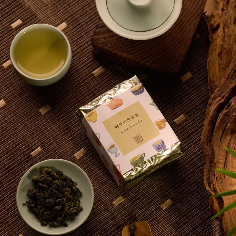 嶢陽茶行 | 阿里山金萱茶  散茶 茶葉(100克入) 經濟鋁包
