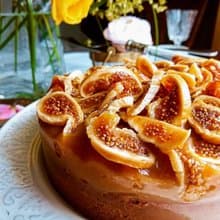 【VEGAN】生命果實 肉桂焦糖無花果輕糕－純素－